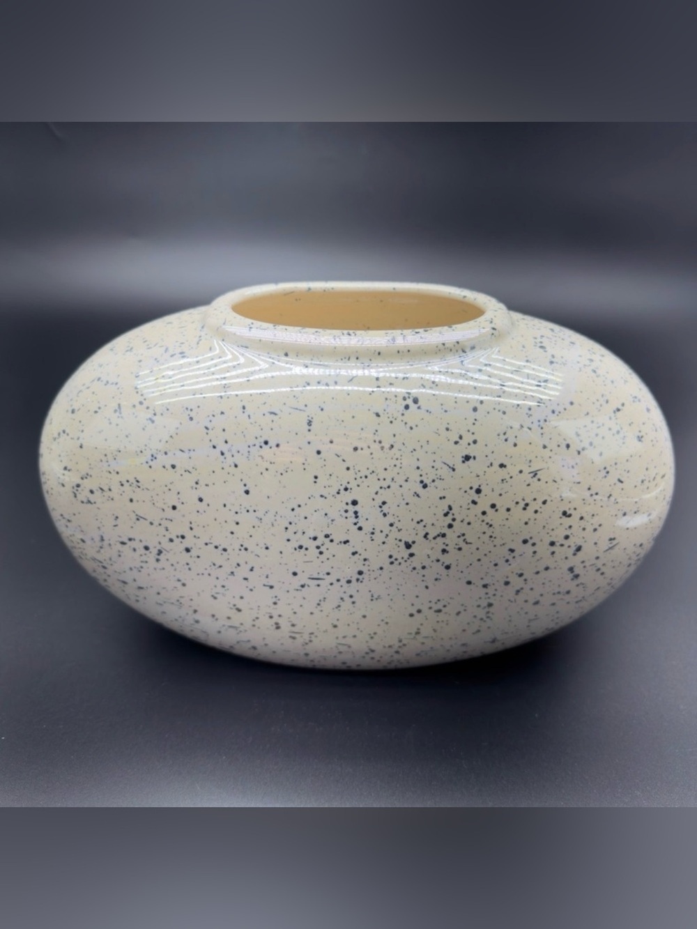Vintage Rosenthal-Netter Speckled Vase